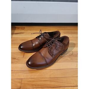 Stacy Adam's Brown Oxford Shoes Men's Dress Formal Size 7M